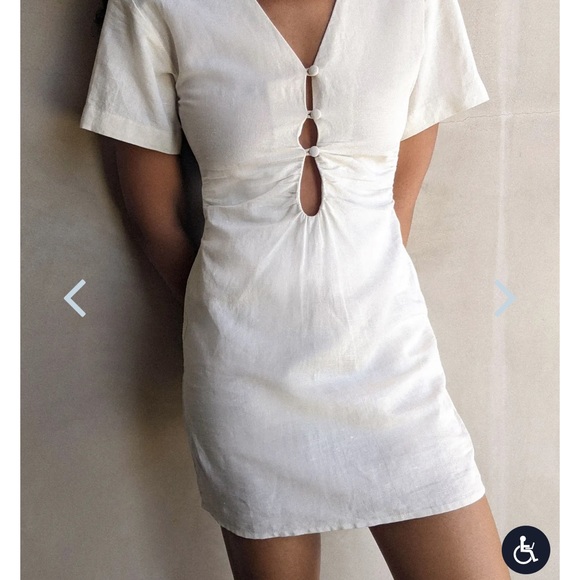 Oak and fort linen dress - Picture 2 of 7